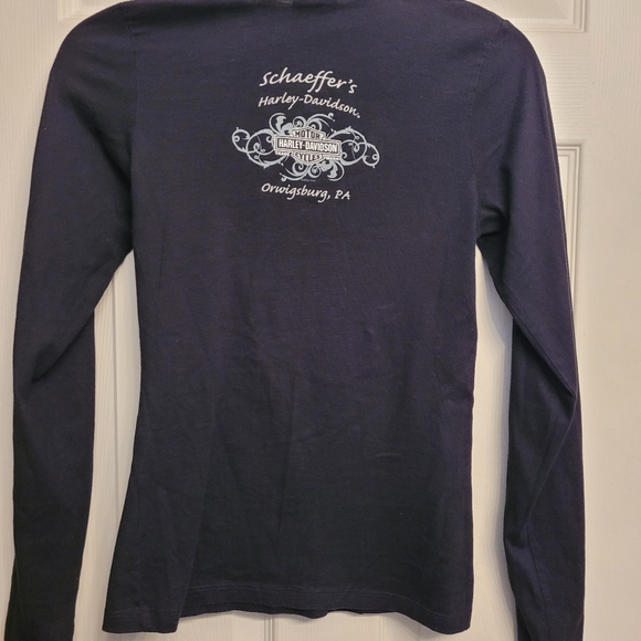 Women's long sleeve Harley Davidson shirt - Picture 5 of 6